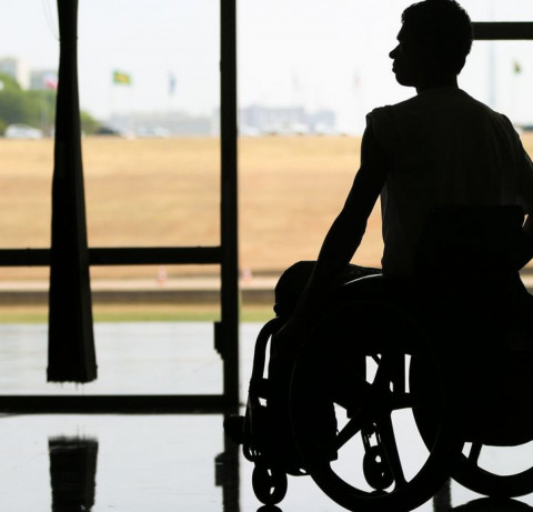 Dia Nacional de Luta das Pessoas Deficientes comemorado com desfile de modelos com defici&ecirc;ncia. (Marcelo Camargo/Ag&ecirc;ncia Brasil)