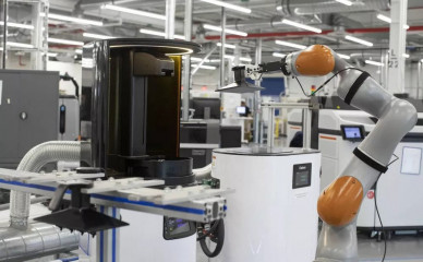 Robôs da Ford operam impressoras 3D sem ajuda de humanos - Cedida/Ford
