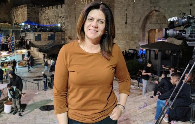 A jornalista Shireen Abu Akleh, da Al Jazeera