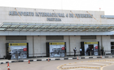 Aeroporto Internacional 4 de Fevereiro, em Luanda - ANGOP