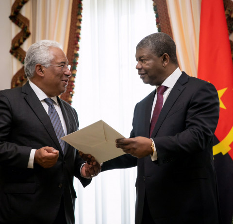 Encontro de Ant&oacute;nio Costa e Jo&atilde;o Louren&ccedil;o em 2018