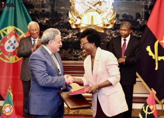 Ministros das Finanças de Angola, Vera Daves de Sousa, e o de Portugal, Fernando Medina, assinam novos acordos de cooperação bilateral - CIPRA