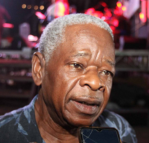 M&uacute;sico Sam Mangwana