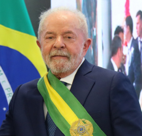 Presidente da Rep&uacute;blica Federativa do Brasil, Lu&iacute;s In&aacute;cio Lula da Silva 