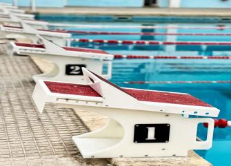 Novos blocos de partida na piscina do Alvalade - Cedida 