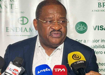 Presidente da Federação de Andebol, José do Amaral - Angop