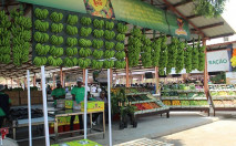 Feira da Banana na localidade do Panguila, prov&iacute;ncia do Bengo