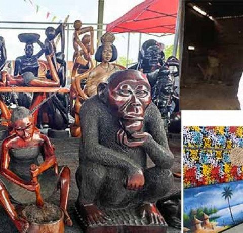 Pe&ccedil;as de artesanato