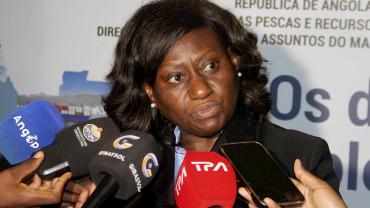 Ministra das Pescas e Recursos Marinhos, Carmen do Sacramento Neto - Angop