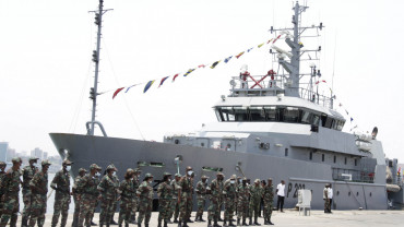 Efectivos da Marinha de Guerra de Angola - Foto de arquivo - Domingos Cardoso