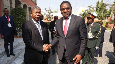 Chefes de Estado de Angola, Jo&atilde;o Louren&ccedil;o, e da Z&acirc;mbia, Hakainde Hichilema - Edi&ccedil;&otilde;es Novembro