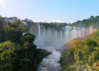 Quedas de Calandula na provincia de Província de Malanje - DR