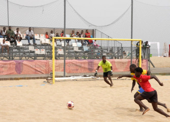 Preparação da selecção nacional de futebol de Praia - Rede Girassol