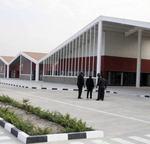 Instala&ccedil;&otilde;es do futuro hospital geral do Cunene