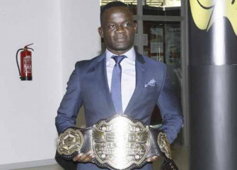 Lutador Angolano Demarte Pena - Cedida