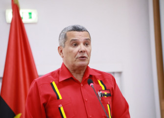 Rui Falc&atilde;o, Secret&aacute;rio do Bureau Pol&iacute;tico para Informa&ccedil;&atilde;o e Propaganda do MPLA - Augusto Santos