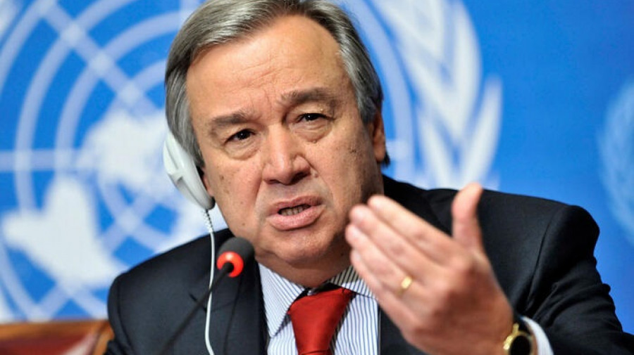 Antonio Guterres, SG ONU