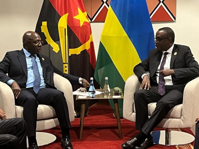 Angola e Ruanda avaliam estado da cooperação bilateral entre os dois países