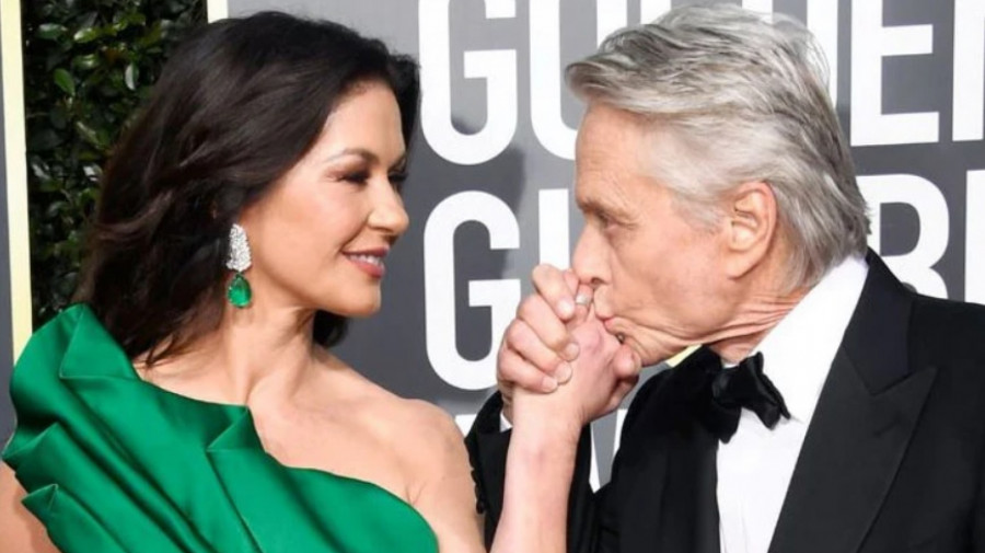Catherine Zeta-Jones e Michael Douglas