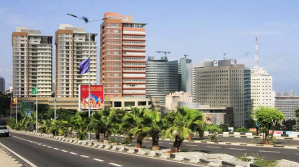 Vista da cidade de Luanda - DR