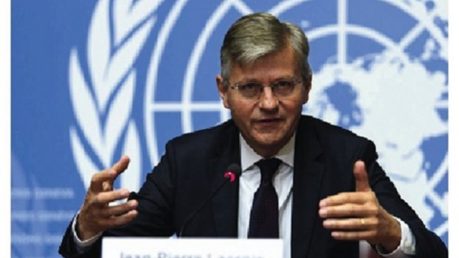 Jean Pierre Lacroix, sub-secret&aacute;rio das Na&ccedil;&otilde;es Unidas para as Opera&ccedil;&otilde;es de Paz 