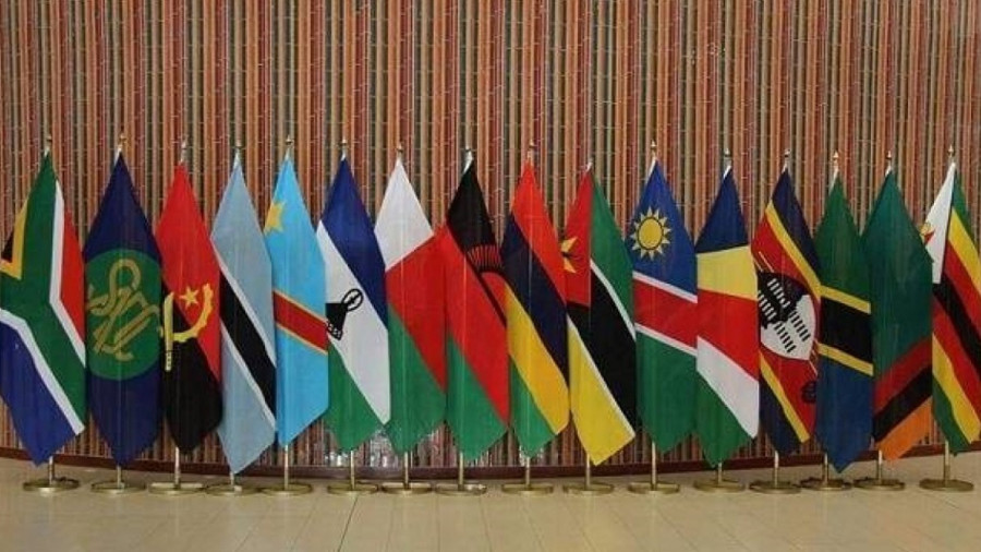 Bandeiras dos Estados membros da SADC