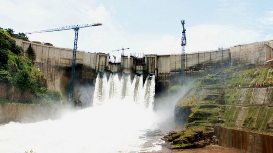 Barragem de Cambambe - produção de energia hídrica