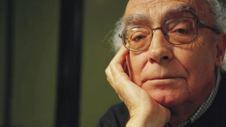 O escritor portugu&ecirc;s Jos&eacute; Saramago