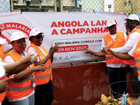 Lançada campanha zero malária - DR