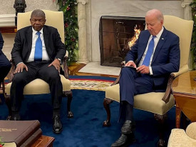 Encontro entre Presidentes João Lourenço e Joe Biden - Angop