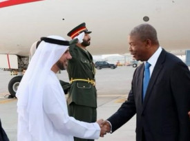 Chegada do Presidente da República ao Dubai - CIPRA