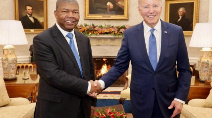 Presidente da República, João Lourenço com Joe Biden na Casa Branca - CIPRA