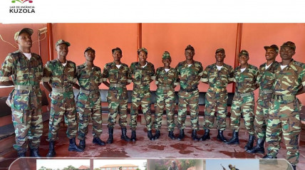 Ex-integrantes do Lar Kuzola inseridos nas FAA - Cedida