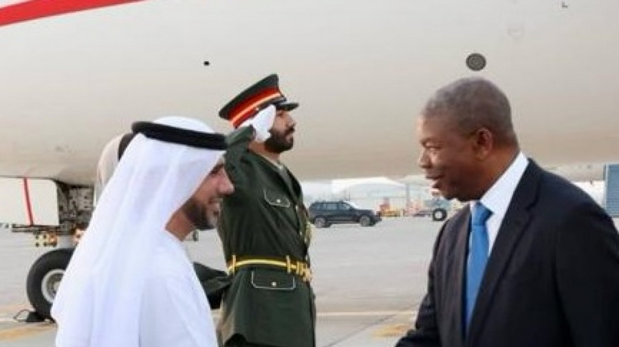 Chegada do Presidente da República ao Dubai