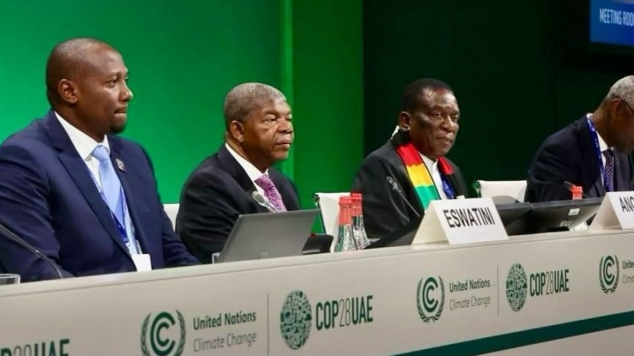 Presidente da SADC, João Lourenço, na Cop28