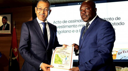 Angola assina contrato com a Rio Tinto - Edições Novembro