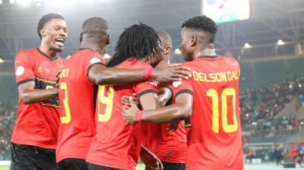 Jogadores da selecção nacional - DR