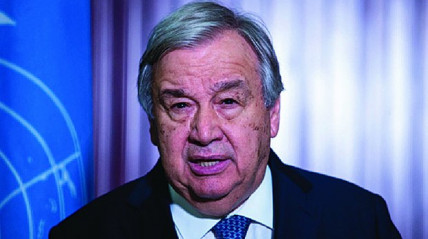 SG da ONU, António Guterres - DR