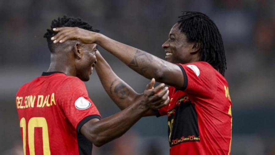 Jogadores da selecção nacional