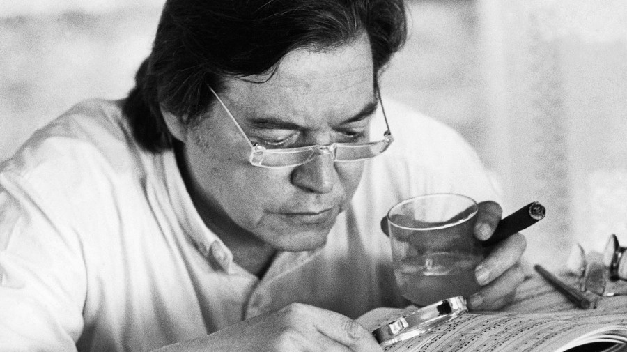O compositor brasileiro Tom Jobim