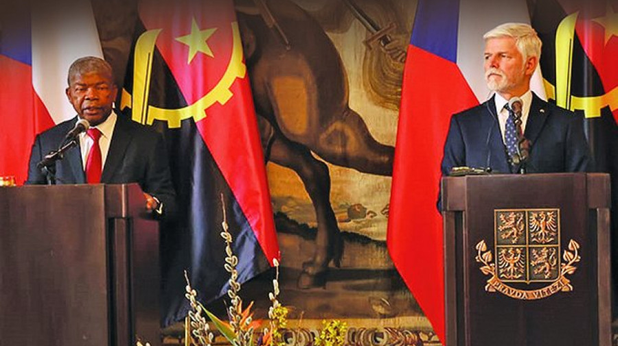 Chefes de Estado de Angola e Rep&uacute;blica Checa
