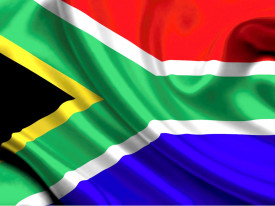 Bandeira da &Aacute;frica do Sul  - Divulga&ccedil;&atilde;o