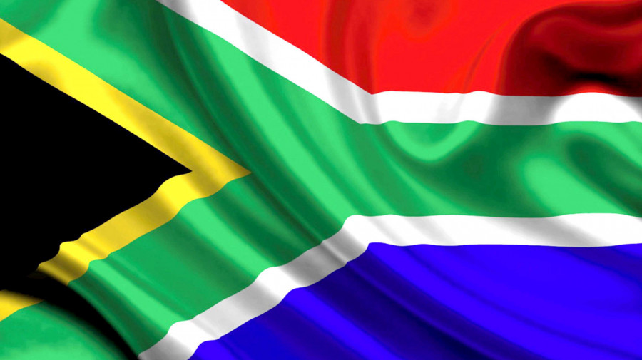 Bandeira da &Aacute;frica do Sul 