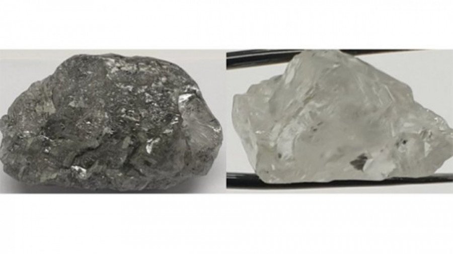 Pedras de diamantes