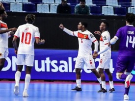 Selec&ccedil;&atilde;o de Angola em futsal perde amistoso com Portugal - DR