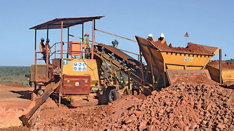 Exploração de ouro em Angola