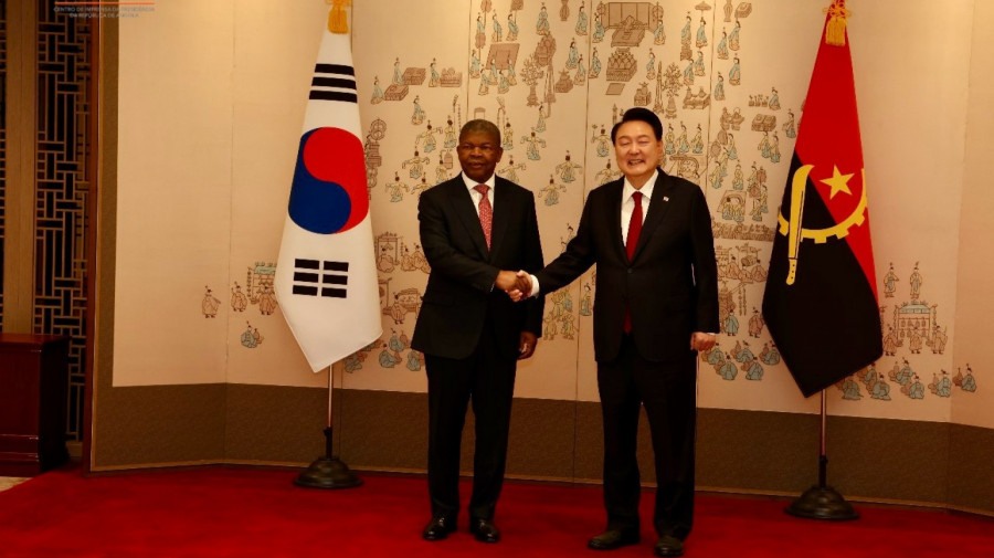 Chefe de Estado convida homologo sul-coreano para visitar Angola