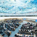 Sala do Pal&aacute;cio das Na&ccedil;&otilde;es em Genebra, Su&iacute;&ccedil;a