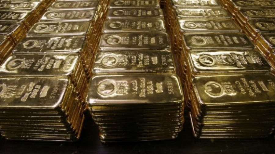 Barras de ouro