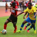Partida de futebol do Girabola 